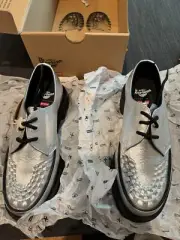 Supreme × NIB Dr.Martens Ramsey Creeper FW23 Silver UK5/EU38/W7/M6