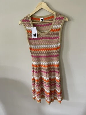 Missoni Metallic Sleeveless Dress New With Tags