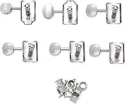 Daiilg 6R Vintage Style Electric Guitar String Tuning Pegs Tuners Machine Heads for Strat for