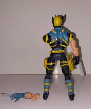 漫威 Toybiz Marvel legends 6吋 1/12 Wolverine 金鋼狼 斷手 有瑕疵 請看商品說明