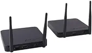 Calvas 200M Long Range Signal Wireless Hdmi Extender Transmitter & Receiver With Ir Remote Support 5Ghz 1080P Video & Digital Audio T - (Color: Black)