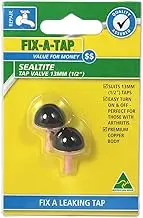 Fix-A-Tap Sealtite Tap Valve, 12 mm (Pack of 2)
