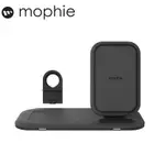 MOPHIE 2加1整合式無線快充充電盤-黑