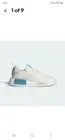 Adidas NMD_R1 Women's Running Shoes IE9612 Off White / Preloved Blue - Size 9