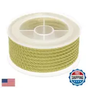 MECCANIXITY Nylon Thread Twine Beading Cord, 10.5ft 4mm Nylon Braided Bracele