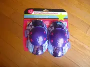 Little Miss Matched Sequin Knee Elbow Pads Hardshell Hook Loop Adjustable Straps