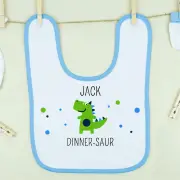 The Dinner-saur Personalised Bib
