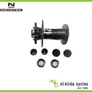 Novatec Bike/Cycling Front Hub Road Disc - 32H QR - 15mm - 12mm Side Caps