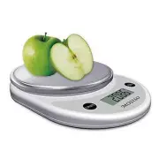MOSISO Pro Digital Kitchen Food Scale 1g to 11 lbs Capacity Silver