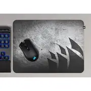 Corsair MM150 Ultra-Thin Gaming Mouse Pad Medium Size, Anti Slip, Anti Fray, Anti Skid .05mm thick, water resistant. Level with desk