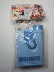 WALKMATE Walkman Looking Portable Cassette Tape 12 oz Water Container with Straw