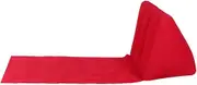 Wateright Household Inflatable Triangular Back Support Pillow for Sleeping, Reading and Rest, Portable Folding Cushion for Indoor, Outdoor (Red)