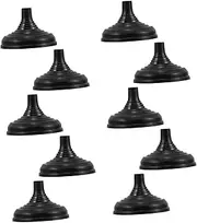 10pcs Round Base Flag Stand Mini Flagpole Holder for Flags Portable Desk Decoration Reliable Support for Office and Events Elegant Design for Professional Use