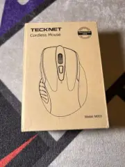 Tecknet Wireless Mouse for Laptop 2.4 Ghz Silent Mouse Quiet Click Purple