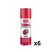 6 x CRC Brakleen Brake Parts Cleaner 500g/530ml Remove Brake Fluid Grease Oil
