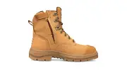 NEW Oliver Work Boots 55332z Zip Sided Boot Safety Steel Toe Cap Scuff Cap Wheat