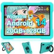 Kids Tablet Android 14, 10.1 inch Tablet for Kids, 20GB+128GB/1TB Expandable,...