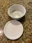 ***NEW CorningWare French White 16 oz Dish Bowl Casserole Stoneware Ceramic***