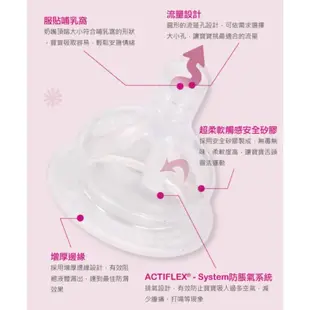 【NIP】德國製寬口徑防脹氣奶嘴-M 兩入(中圓頭/中流量) 寬口徑奶瓶適用 德國製造 小丁婦幼獨家代理