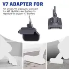 Adapter Compatible for BOSCH For M18 18V Battery to For Dyson V7 Series Vacuums