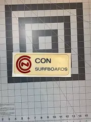 Early 60’s Con Water Decal, Water Slide, Great Shape 9”