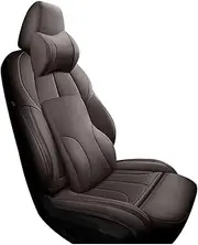 Full Coverage Car Seat Cover， Car Seat Covers Only Compatible for BYD Atto 3 2022 Custom Interior Accessories Leather Auto Automovil(1 PCS-07)