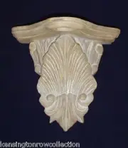 WALL SHELF - "NEPTUNE" DECORATIVE WALL BRACKET - WOODEN WALL BRACKET