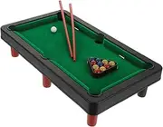 TOYANDONA 1 Set Mini Table Billiards Billiard Table Game Toy Outdoor Toys for Boys Sports Toys Kid Pool Table Toy Travel Toys for Mini Desktop Billiards Toy Abs Green