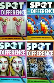 Spot the Difference Thinking Skills Paperback Activity Workbooks CHOICE - 4 NEW!