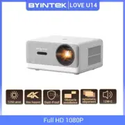 LOVE U14 Full HD 1080P Projector 4K Smart Bluetooth Wifi 6 Supported 1250ANSI Au