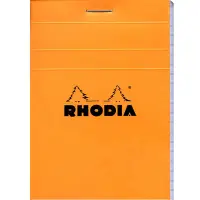 在飛比找誠品線上優惠-法國RHODIA 上掀式騎馬釘方眼筆記本/ A7/ Oran