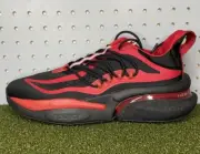 Adidas Mens NC State AlphaBoost V1 Running Shoe IE1037 Black Red Size 10 New