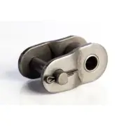 #80 Roller Chain Offset Link, Qty 2