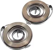 DOITOOL 2pcs Spring Drilling Machine Tightening Anti-exposed Buckle Anti-collision Decoration Storage Rack Hook Rack Anti-collision Stick Label Sticker Label Hooks Spring Steel Dark Brown