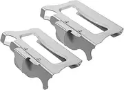 Cabilock 2Pcs Stainless Steel Manual Can and Bottle Opener Multi Functional Kitchen Tool for Effortless Lid Removal for Camping and Outdoor Use
