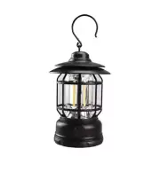 Retro Horse Lantern Rechargeable Multi Functional Outdoor Camping Light LED