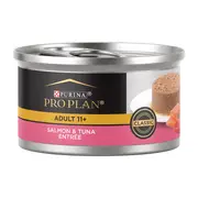 Purina Pro Plan Pro Plan Adult 11+ Senior Salmon & Tuna Wet Cat Food (24 x 85g cans)