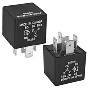 2pcs P6SDT FOAB-14B192-AA Automotive Relay - 5-Pin 40A 12VDC for Ford As Shown