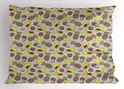 Vegan Pillow Sham Decorative Pillowcase 3 Sizes Bedroom Decoration