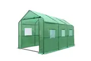 Greenhouse Garden Shed Green House 3.5X2X2M Greenhouses Storage Lawn