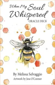 WHEN MY SOUL WHISPERED ORACLE Bee Tarot Kit Card Deck Cards Boxed Set bumblebee