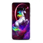 Skins Decal wrap for Samsung Galaxy S10e - Unicorn Rainbows Space