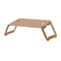 在飛比找蝦皮購物優惠-ikea 二手懶人桌 電腦桌 床上折疊桌 實木貼皮