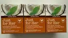 Just for Her Individually Wrapped Flushable Cleansing Wipes Coconut Water qty.3