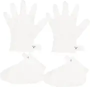Healvian 2pcs Hands Gloves Moisturizing Hand Gloves Foot Peeling Mask Exfoliating Mask Moisturizing Gloves Cream Gloves Moisturize