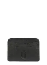 Marc Jacobs The Snapshot Dtm Leather Card Holder - Black - One Size One Size