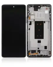 LCD Assembly With Frame Compatible Xiaomi 11T Meteorite Gray Aftermarket: Incell