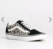 Vans Old Skool Multi Safari Black Shoes Suede Sneakers Women’s