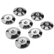 8PCS Metal Shockproof Foot Spikes Pads Stands Mats for Speakers CD Players9518