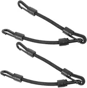 4Pcs Elastic Hook Straps for Outdoor Camping Durable Cord with Hook for Tent and Cargo Fixing Double Headed Design Strong Support for Bicycles Motorcycles and Cars